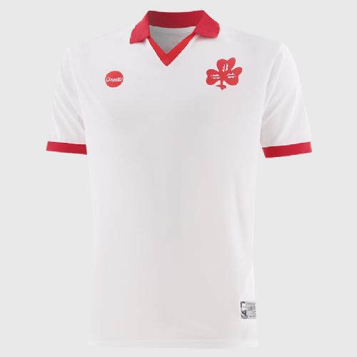 White Retro Short Sleeve - Child